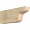 Ekena Millwork Carmel Rough Sawn Rafter Tail, Douglas Fir, 6"W x 12"H x 32"L RFT06X12X32CAR00RDF - alternate 1